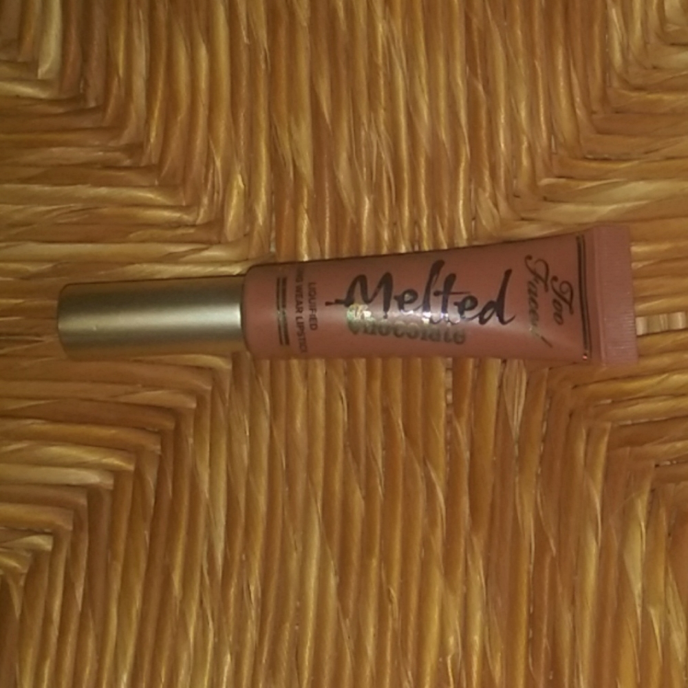 Too Faced Melted Chocolate Longwear Lipstick NWOB